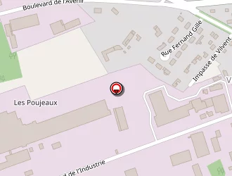 Carte de Briault Construction à Nazelles-négron