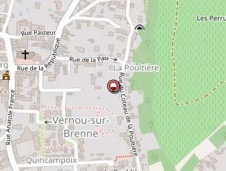 Carte de Pac Max à Vernou-sur-brenne