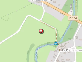 Carte de Métal Eau à Mésanger