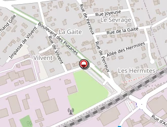 Carte de Le Terminus à Nazelles-négron