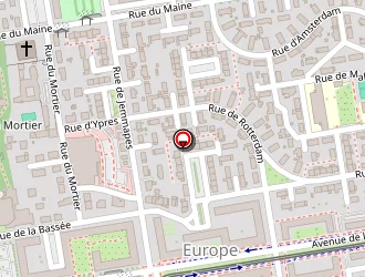 Carte de Relais Assistants Maternels Tours Nord à Tours