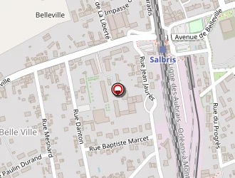 Carte de Igienair Centre à Salbris