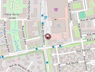 Carte de Ana Platrerie à Tours