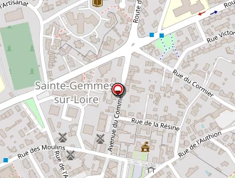 Carte de Metivier Pierre à Sainte-gemmes-sur-loire