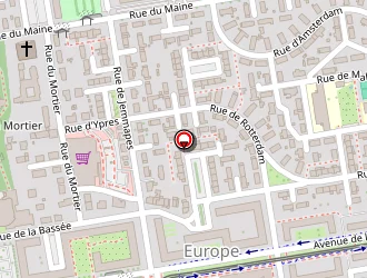 Carte de Café Brasserie De L'europe à Tours