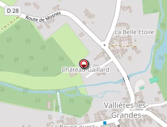 Carte de Auberge Du Centre à Vallières-les-grandes