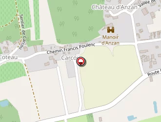 Carte de Cosme Thierry à Noizay