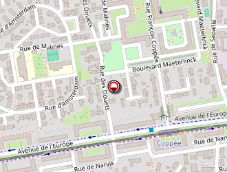 Carte de Association Salsa Rica à Tours