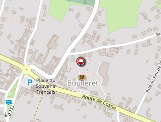 Carte de Institut Sun Nails à Boulleret