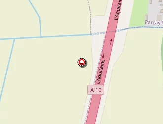 Carte de Gaultier Philippe à Rochecorbon