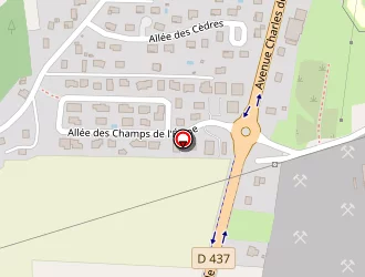 Carte de Co'laure Coiffure à Mathay