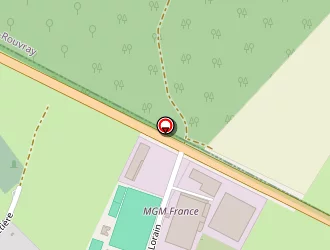 Carte de Salle Des Fêtes à Rouvray