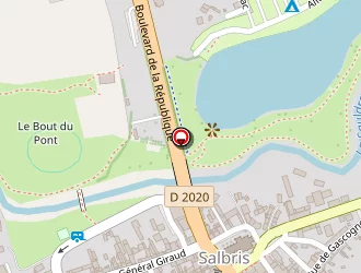 Carte de Institut Pastel à Salbris