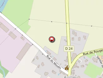 Carte de Saintvoirin à Avilley