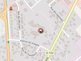 Carte de Maison De Retraite à Contres