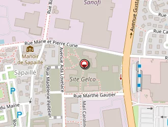 Carte de Gelco Design à Tours