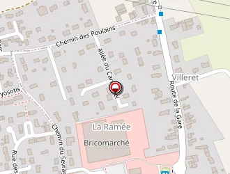 Carte de Intermarché à Pocé-sur-cisse