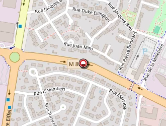 Carte de La Chesnaie.vet à Tours