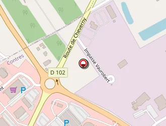 Carte de Location U à Contres