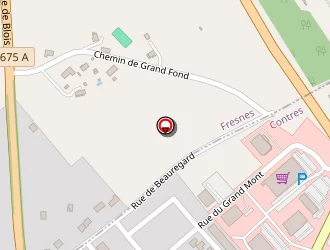 Carte de Super U Drive à Contres