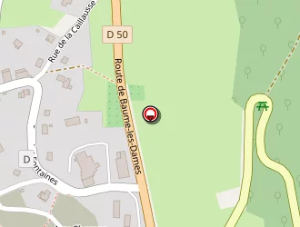 Carte de Le Mesandans à Mésandans