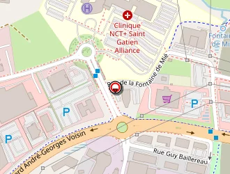 Carte de Toursurface à Saint-cyr-sur-loire