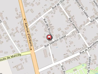 Carte de Camping De Sologne à Salbris