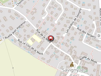 Carte de Chaume Pierre à Savigny-le-sec