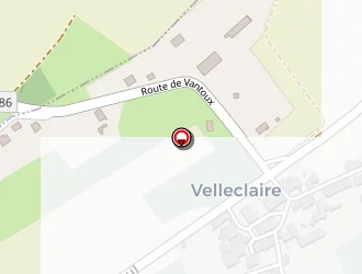 Carte de Laurent Frédéric à Velleclaire