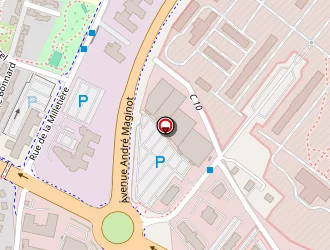 Carte de L&b Synergie à Tours