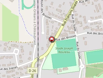 Carte de Ordiouest à Nort-sur-erdre