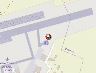 Carte de Aéroclub De Gray à Gray
