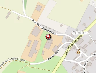 Carte de Mougin (gaec) à Cenans