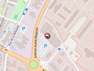 Carte de Centre Des Finances Publiques à Tours