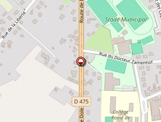 Carte de Piscine Municipale à Gray