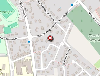 Carte de Dijon Béton à Gray