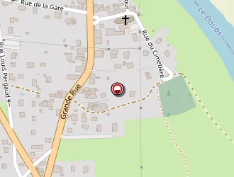 Carte de Rousselot Philippe à Mathay