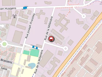 Carte de Spie Batignolles Ouest à Tours