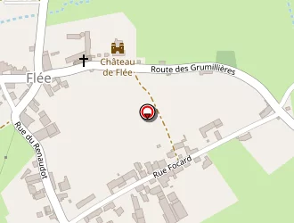 Carte de Cantali à Flée