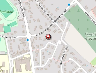 Carte de Cap'gray Centre Social à Gray