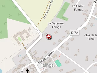 Carte de Odier Frédéric à Feings