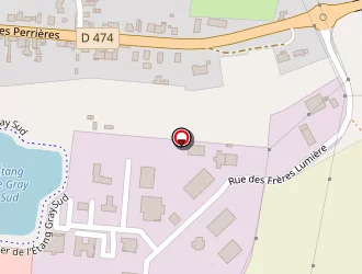 Carte de Velet Terrassements à Gray