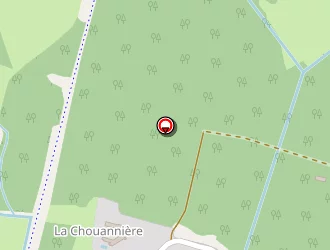 Carte de La Chouanière à Brion