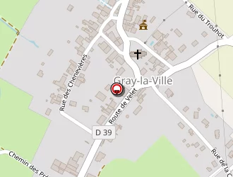 Carte de Fromagerie Mauron à Gray-la-ville