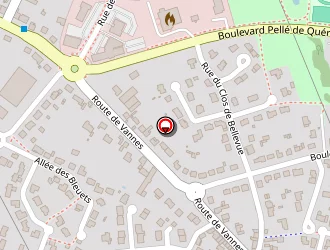 Carte de Espace Detente à Pontchâteau