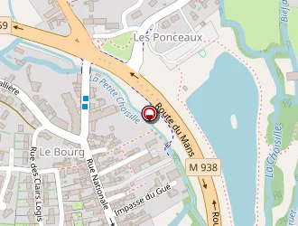 Carte de Le Saint Hubert à Membrolle-sur-choisille (la)