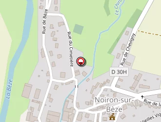 Carte de Ecole à Noiron-sur-bèze