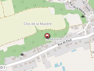 Carte de Leveau Philippe à Nazelles-négron