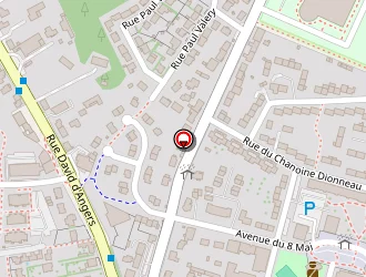 Carte de Accessoires Pneus Services à Ponts-de-cé (les)