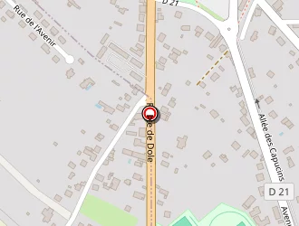 Carte de Plateau Eps Caserne Des Pompiers à Gray